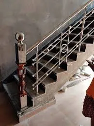 Stairs steel shed construction